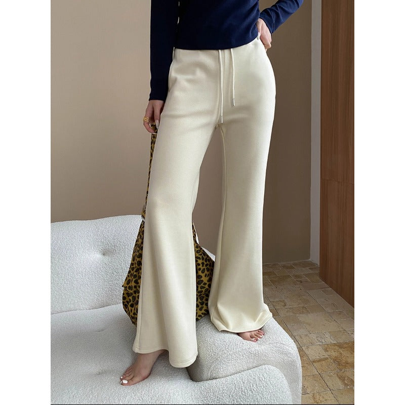 Damen Palazzohose Baumwollmix Bequem Norvielle - Norvielle