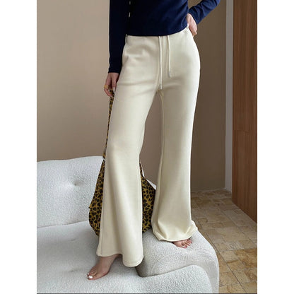 Damen Palazzohose Baumwollmix Bequem Norvielle - Norvielle