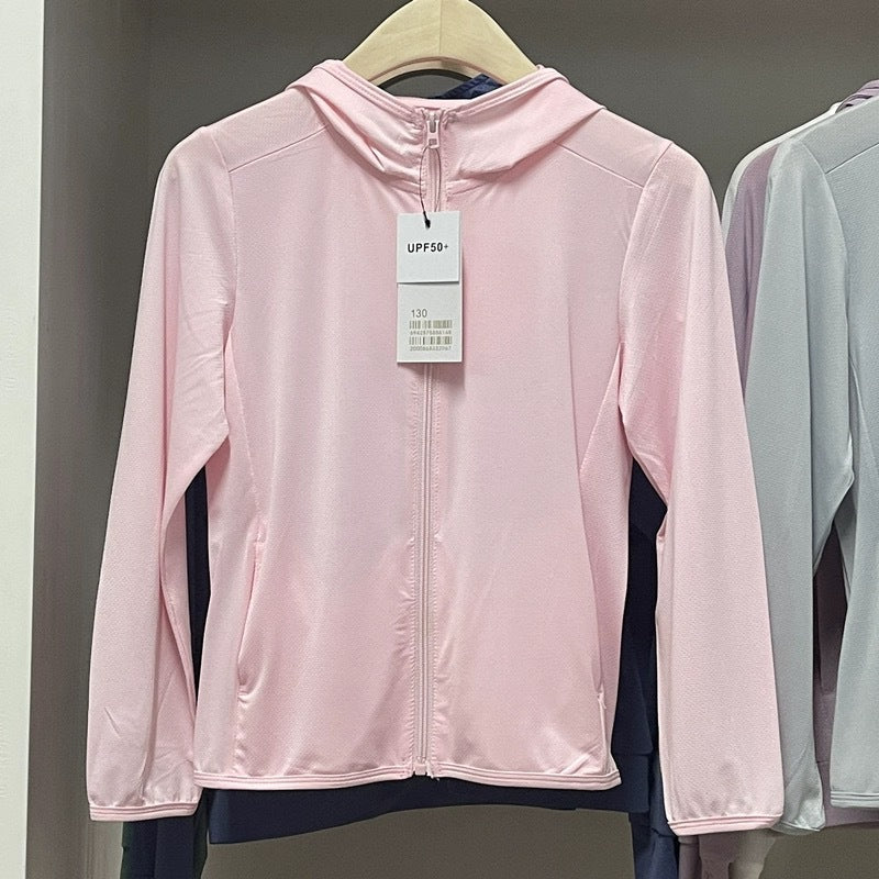 Damen Kapuzenjacke Atmungsaktives Netz Norvielle