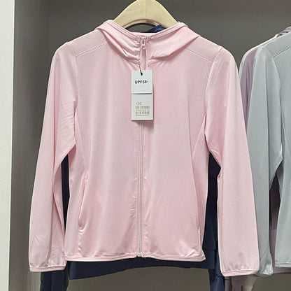 Damen Kapuzenjacke Atmungsaktives Netz Norvielle