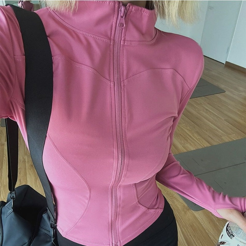 Damen Sportjacke Reißverschluss Norvielle