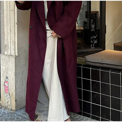Damen Oversized Mantel Großformat Norvielle