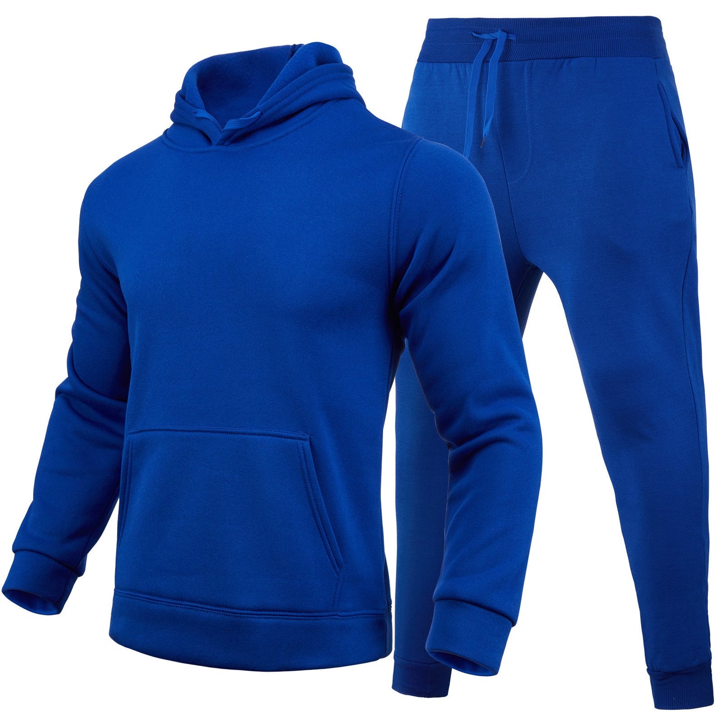 Damen Sportliches Hoodie- und Jogginghose-Set Baumwollmix