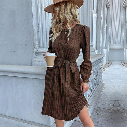 Damen Midi-Kleid Nostalgisch Modern Norvielle