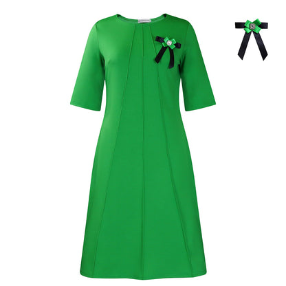Damen Kleid Edel Verzierung Norvielle