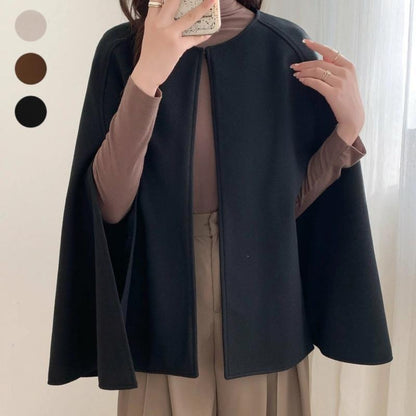 Damen Umhangjacke Elegantes Design Norvielle - Norvielle