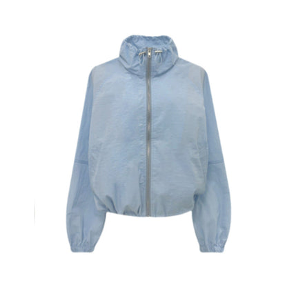 Damen Windjacke Leicht Voluminöse Ärmel Norvielle