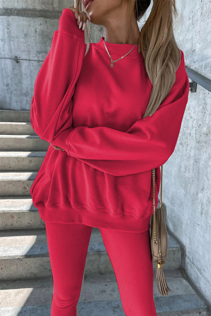 Damen Sweatshirt Leggings Set Norvielle