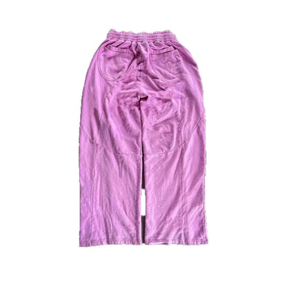 Damen Freizeithose Relaxed-Fit Elastischer Bund Große Taschen