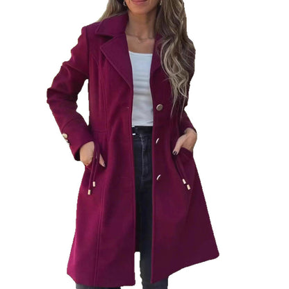 Damen Übergangsjacke Italienischer Schnitt Elegantes Design