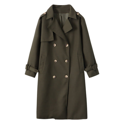 Damen Trenchcoat Eleganter Schnitt Norvielle
