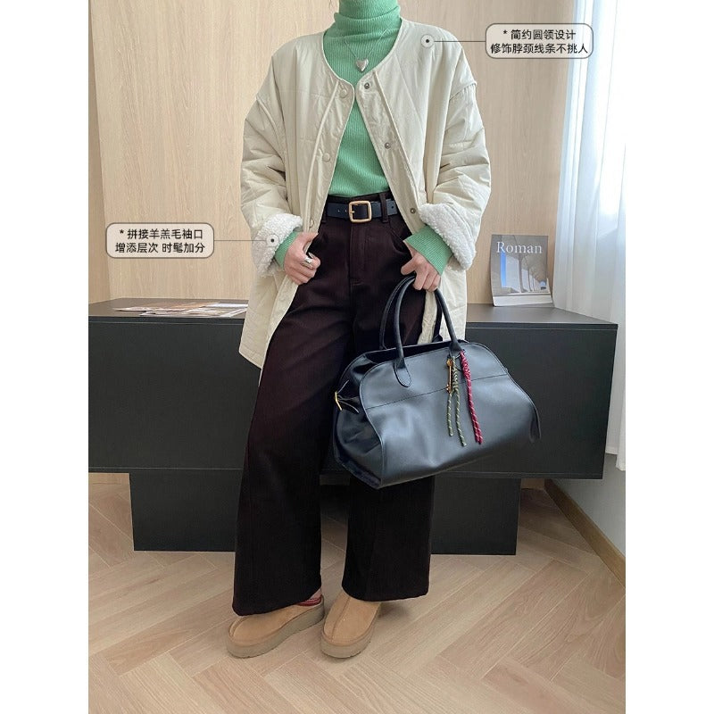 Damen Steppjacke Kuscheliges Innenfutter Praktische Taschen Norvielle