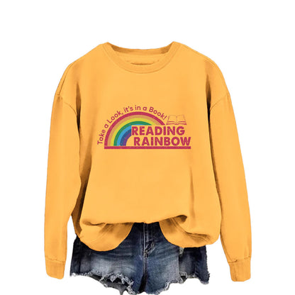 Damen Sweatshirt Lässig Einzigartiger Druck Norvielle