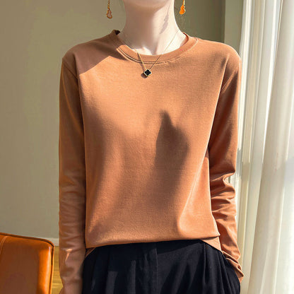 Damen Langarmshirt Rundhals Norvielle