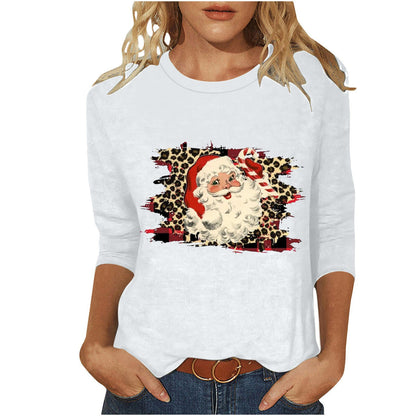Damen Sweatshirt Weihnachtsmotiv Norvielle