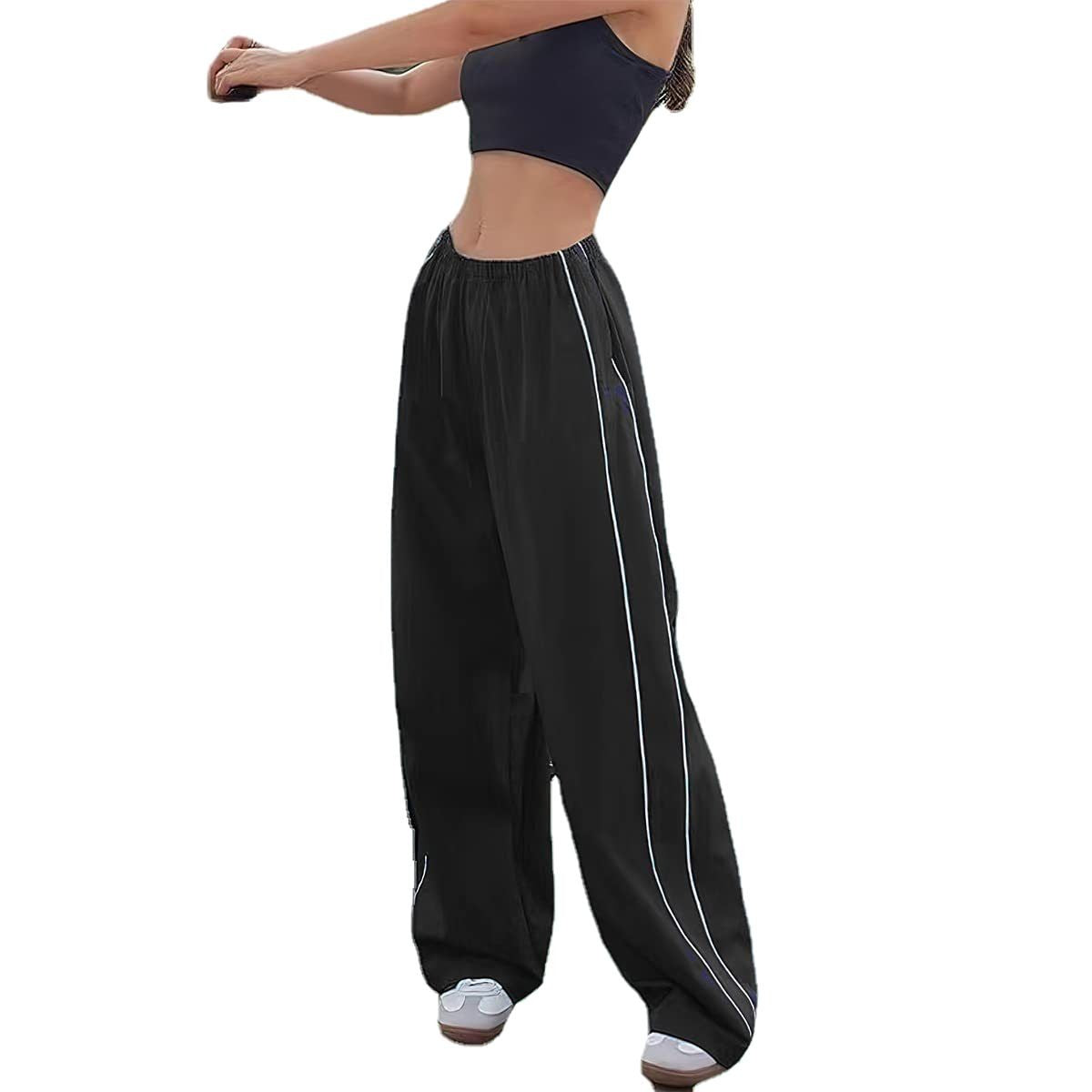 Damen Sport-Hose Weiter Schnitt Elastischer Bund Norvielle