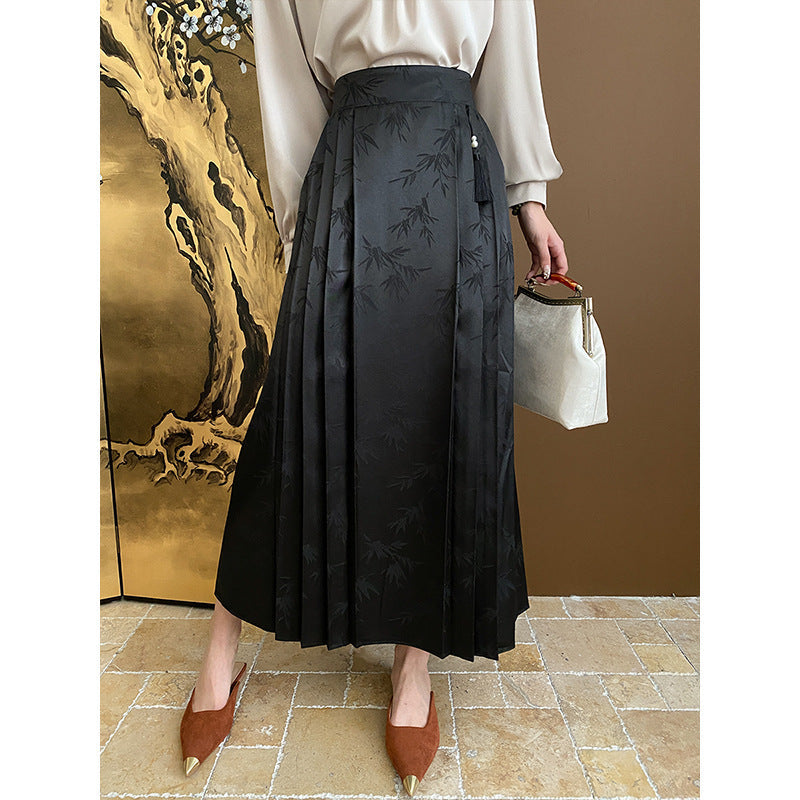 Damen Plisseerock Elegantes Design