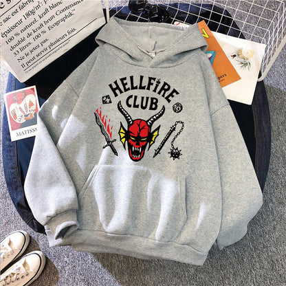 Damen Kapuzenpullover Lässiger Schnitt Auffälliges Motiv Norvielle