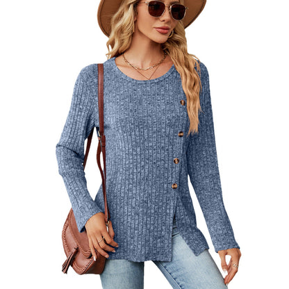 Damen Langärmliges Strickoberteil Norvielle