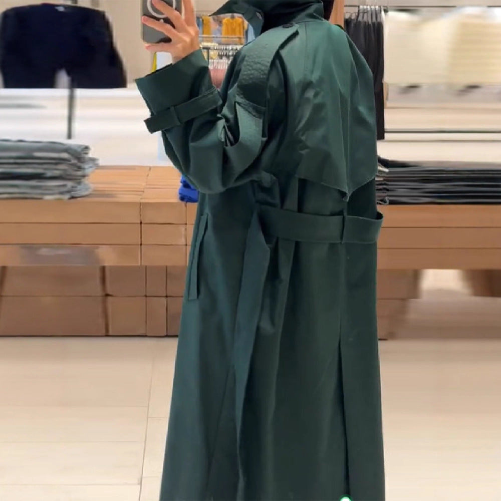 Damen Trenchcoat mit Gürtel Norvielle