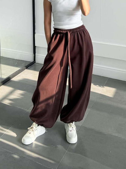 Damen Wohlfühlhose Weiter Schnitt Elastischer Bund Norvielle