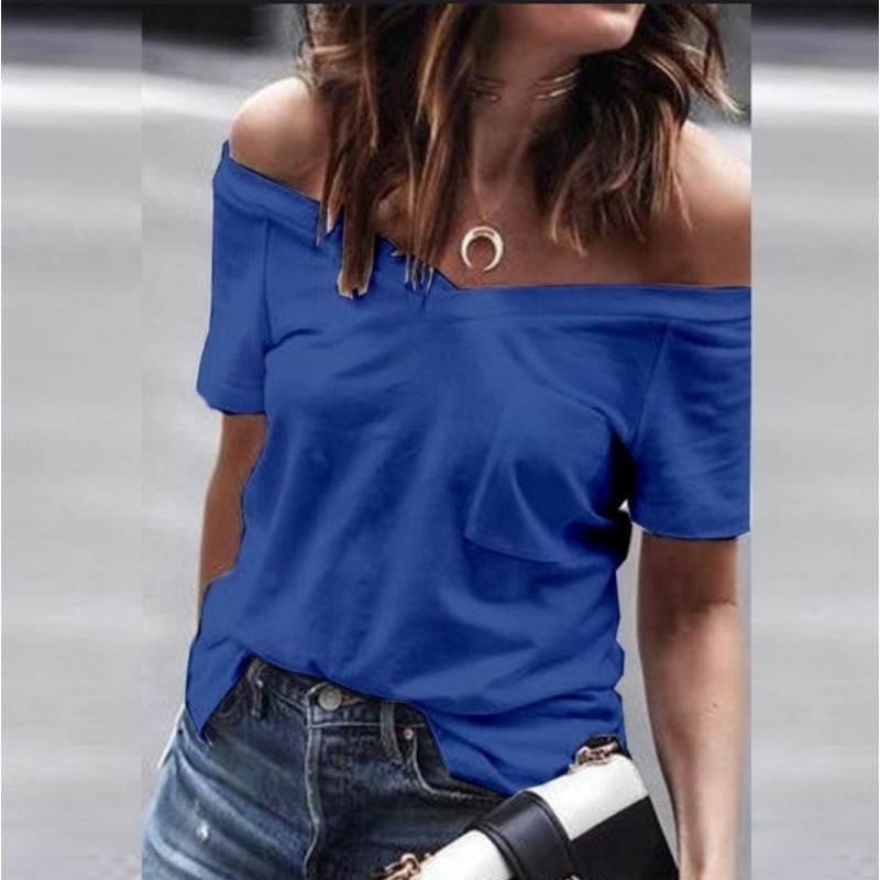 Damen Off-Shoulder T-Shirt