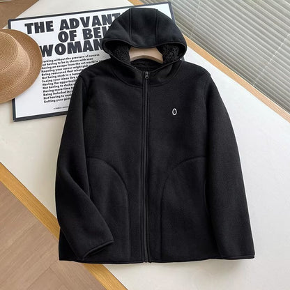 Damen Fleecejacke Warm Kuscheliges Innenfutter Norvielle