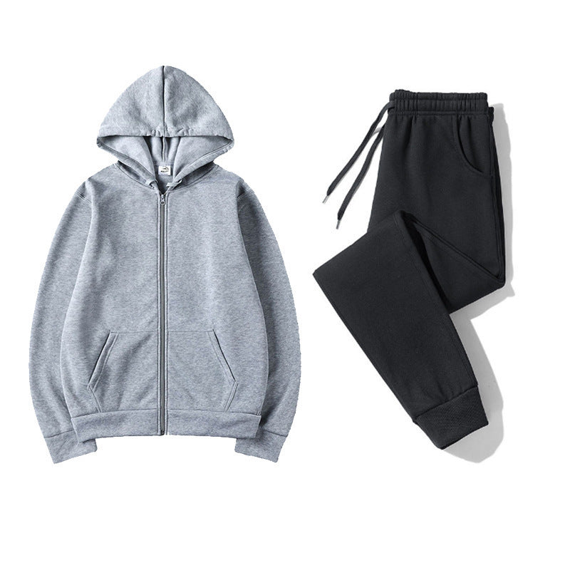 Damen Sportliches Kapuzenset Elastisch Mit Reißverschluss Schwarz - Norvielle
