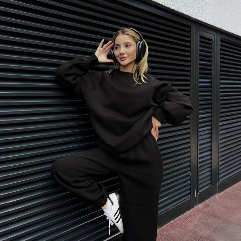 Damen Sweaterhose-Set Komfortschnitt Norvielle