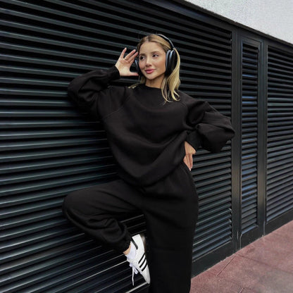 Damen Sweaterhose-Set Komfortschnitt Norvielle