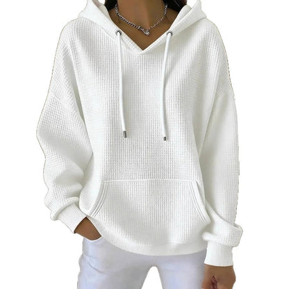 Damen Kapuzenpullover Strukturiertes Gewebe Norvielle