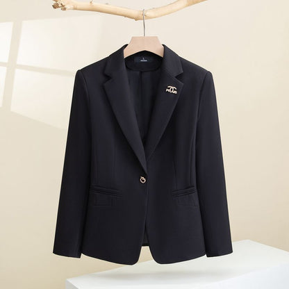 Damen Blazer Strukturiertes Design Schlank Norvielle