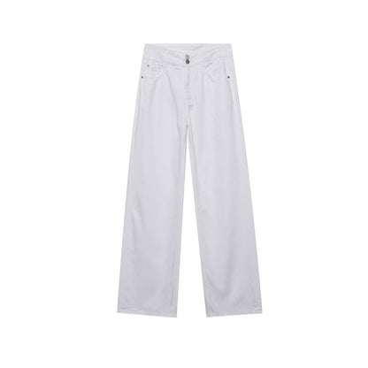 Damen Bluse Rüschendetails Schlüsselaugenverschluss Norvielle