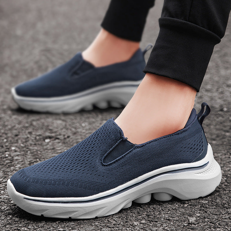 Damen Freizeitschuhe Schlupfform Strukturierte Laufsohle