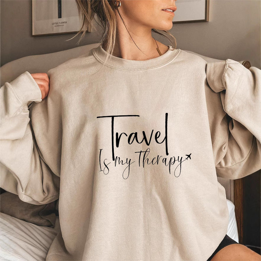 Damen Sweatshirt Puffärmel Statementaufschrift Norvielle
