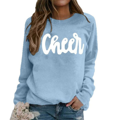 Damen Sweatshirt Origineller Schriftzug Norvielle