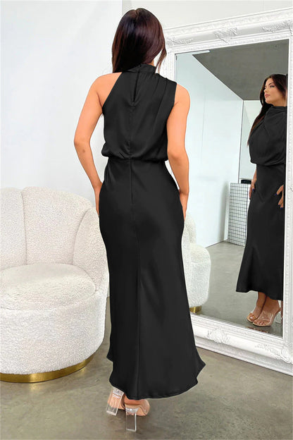 Damenkleid Neckholder A-Linie