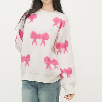 Damen Grobstrickpullover Verspielt Norvielle