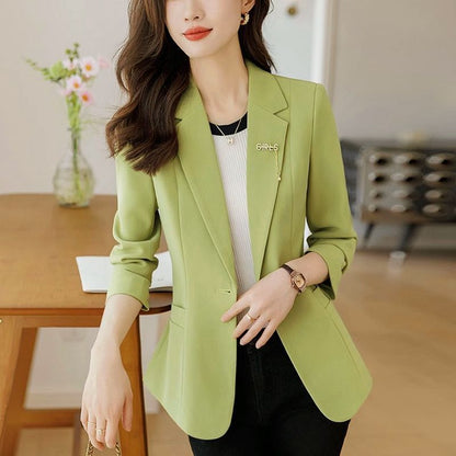 Damen Blazer Leicht Tailliert Norvielle