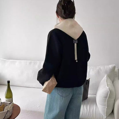 Damen Steppjacke Kapuze Doppelreißverschluss Norvielle