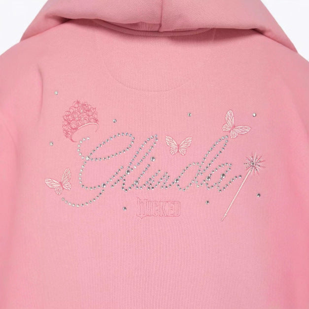 Damen Kapuzenjacke Rüschendetails Norvielle
