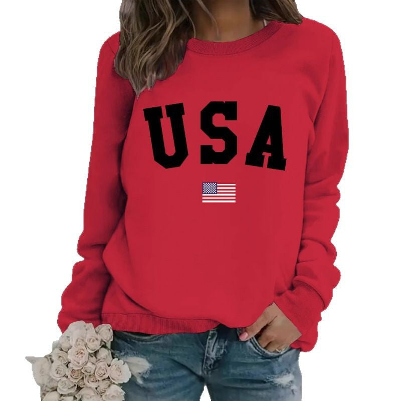 Damen Sweatshirt Modernes Statement Gemütlich Norvielle