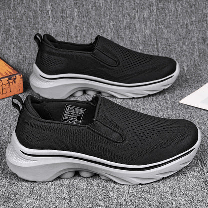 Damen Freizeitschuhe Schlupfform Strukturierte Laufsohle