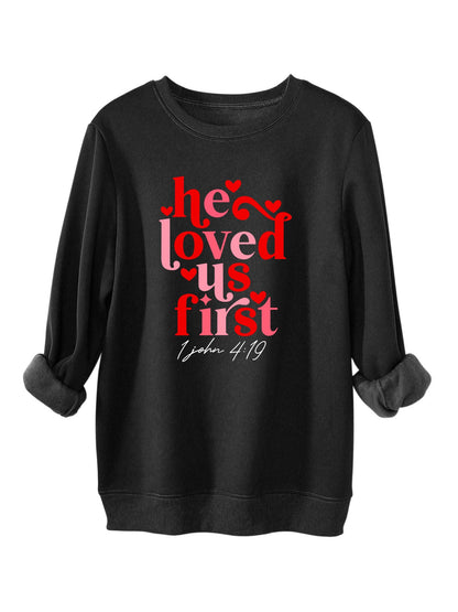 Damen Sweatshirt Lässiger Schnitt Mit Spruch Norvielle