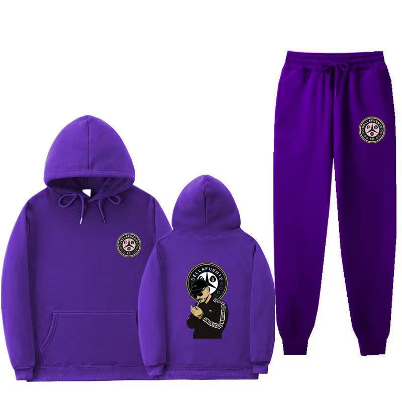 Damen Pullover Set mit Jogginghose und einzigartigem Druck