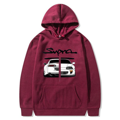 Damen Kapuzenpullover Bequem Kängurutaschen Norvielle