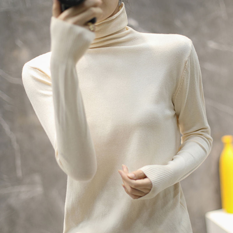 Damen Rollkragenpullover Hochwertig Norvielle