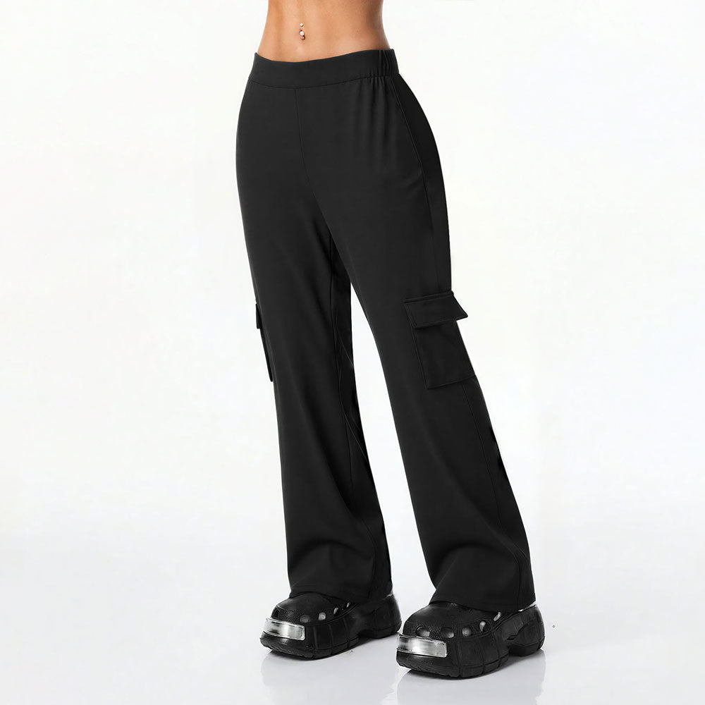 Damen Cargo-Hose Weites Bein Norvielle