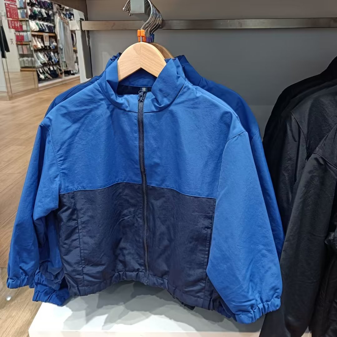 Damen Leichte Übergangsjacke Stehkragen Norvielle