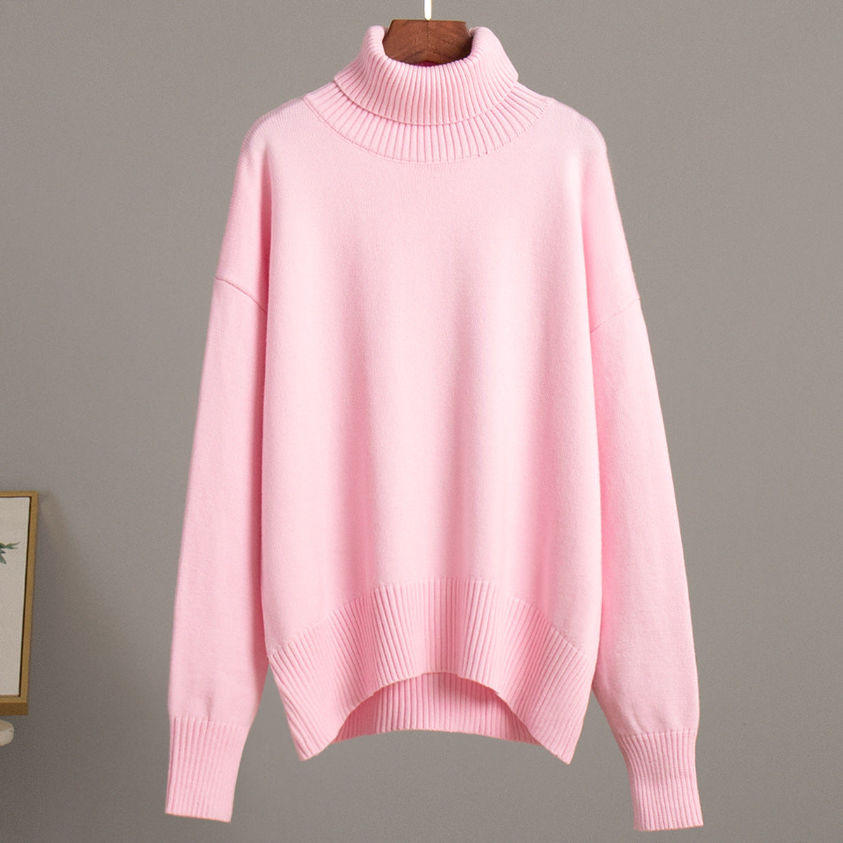 Damen Strickpullover Lässig Warm Gerippter Saum - Norvielle